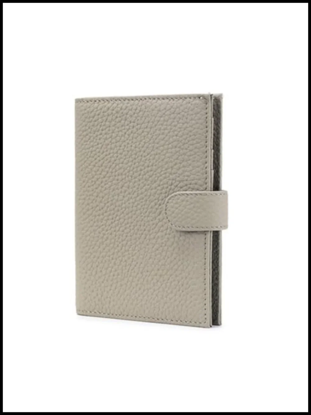 Slim Genuine Leather RFID Passport Holder Travel Wallet Cash Zipper Coin Pocket